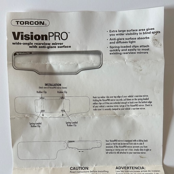 Vision Pro Rearview Mirror - Picture 3 of 3